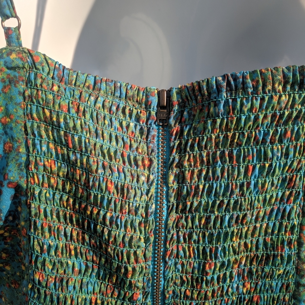 Roxy Shoreline Blue Sundress - Picture 3 of 5